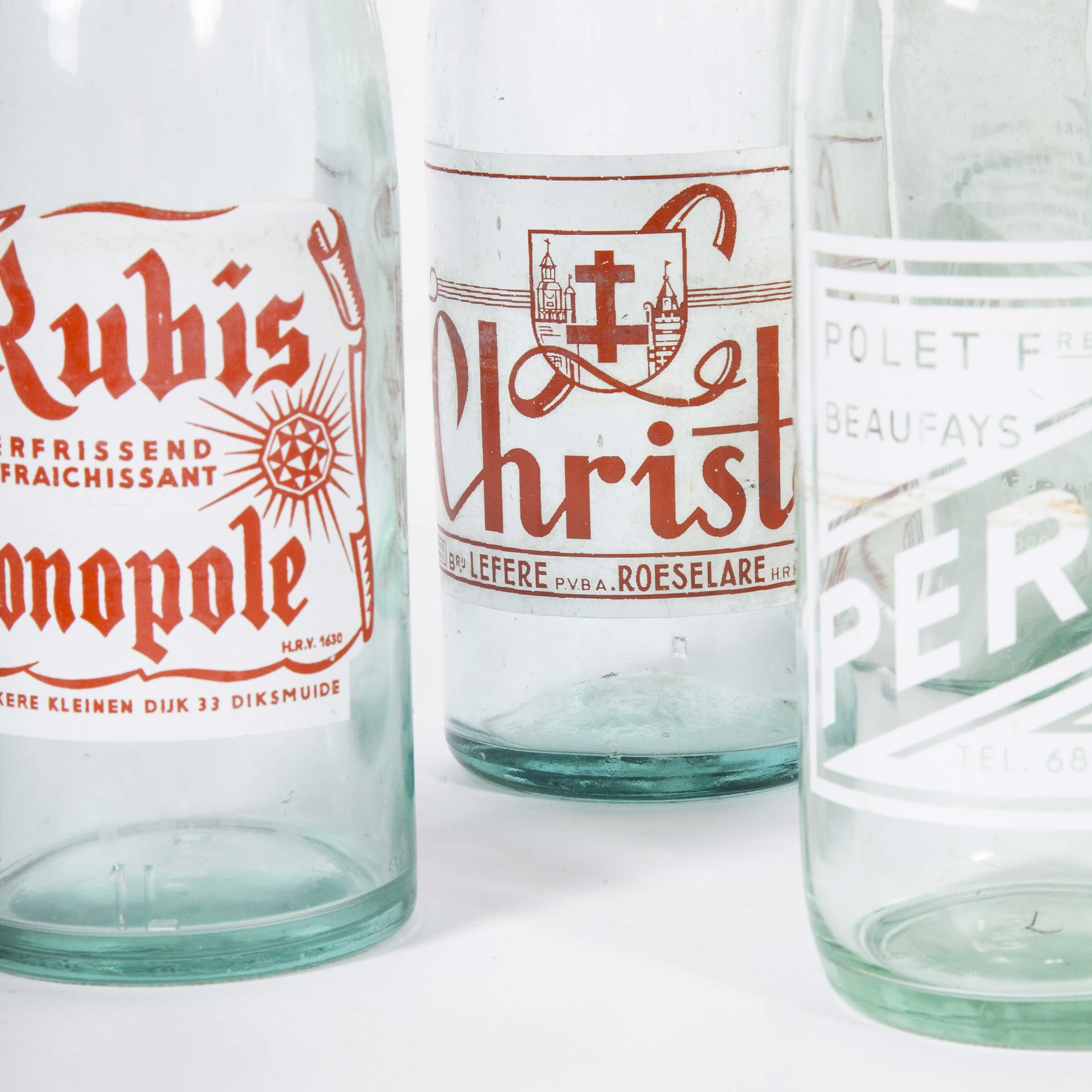 1960 soda bottles