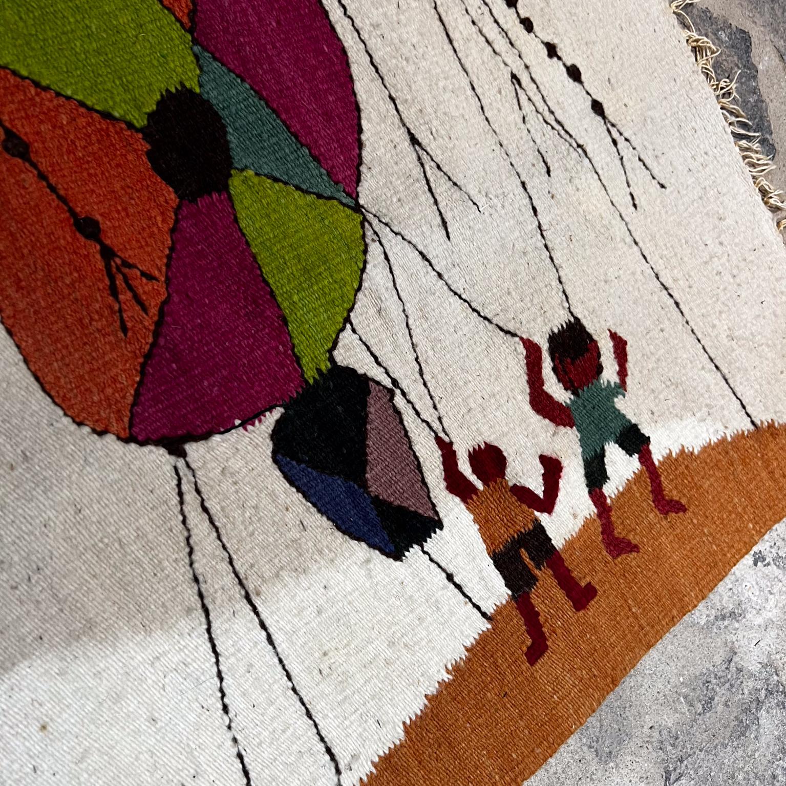 Tapisserie murale en couleur Art Modern Child Kite Style Evelyn Ackerman des années 1960 en vente 10