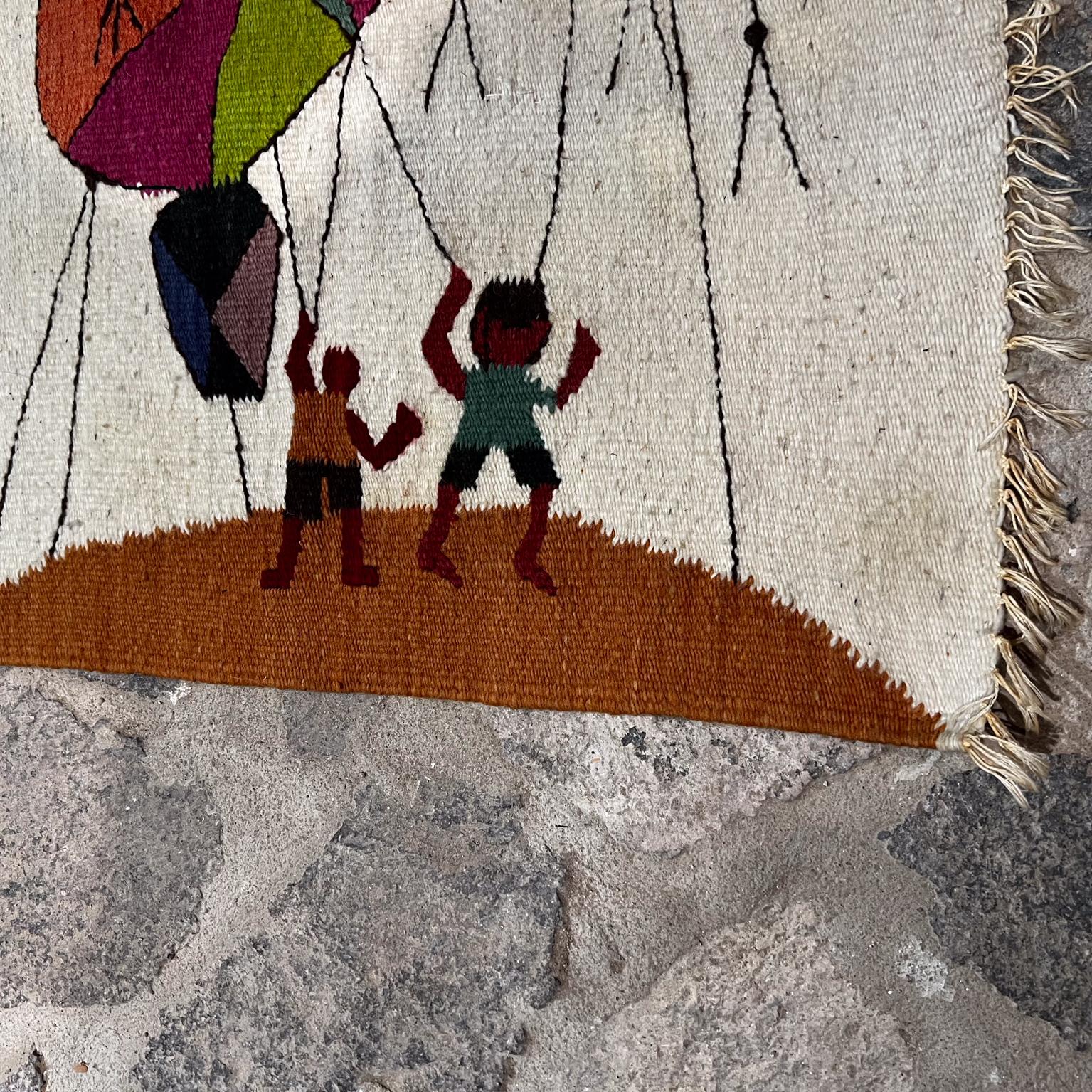 Tapisserie murale en couleur Art Modern Child Kite Style Evelyn Ackerman des années 1960 en vente 4