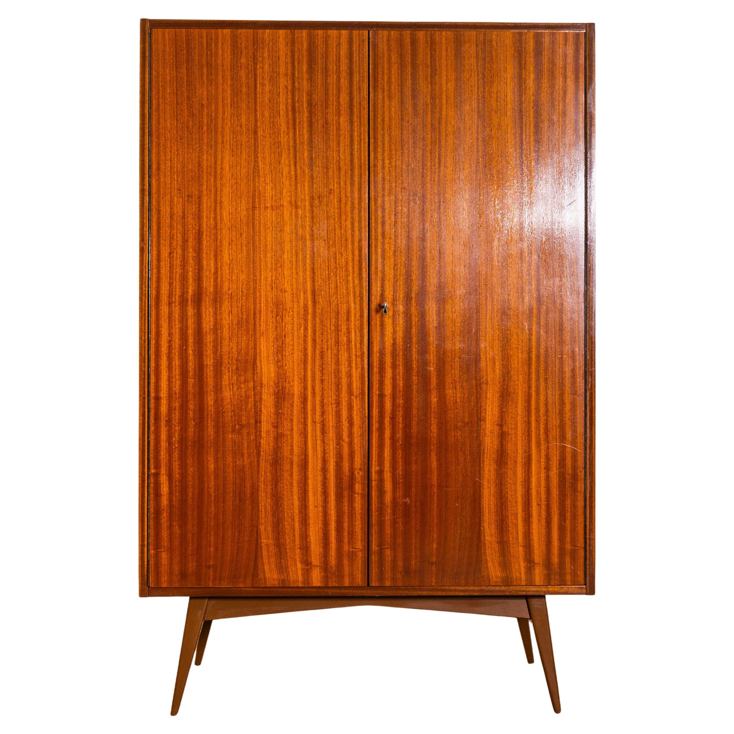 1960
s Compact Mid Height Living Room Cabinet For Sale