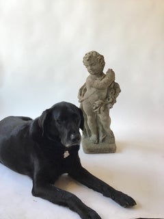 1960s Concrete Cherub