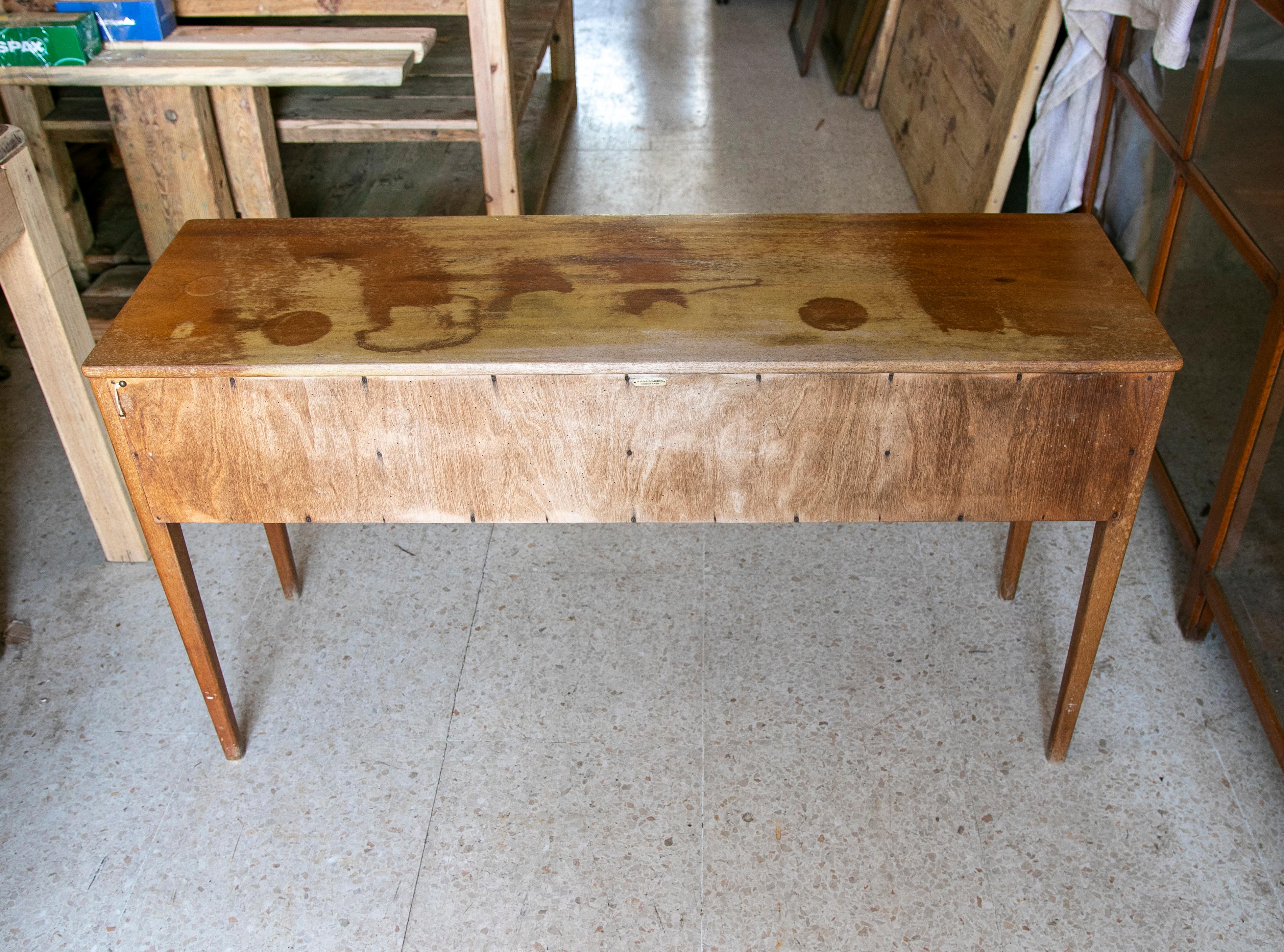  1960s Console with Drawers Made by Illums Bolighus  For Sale 1