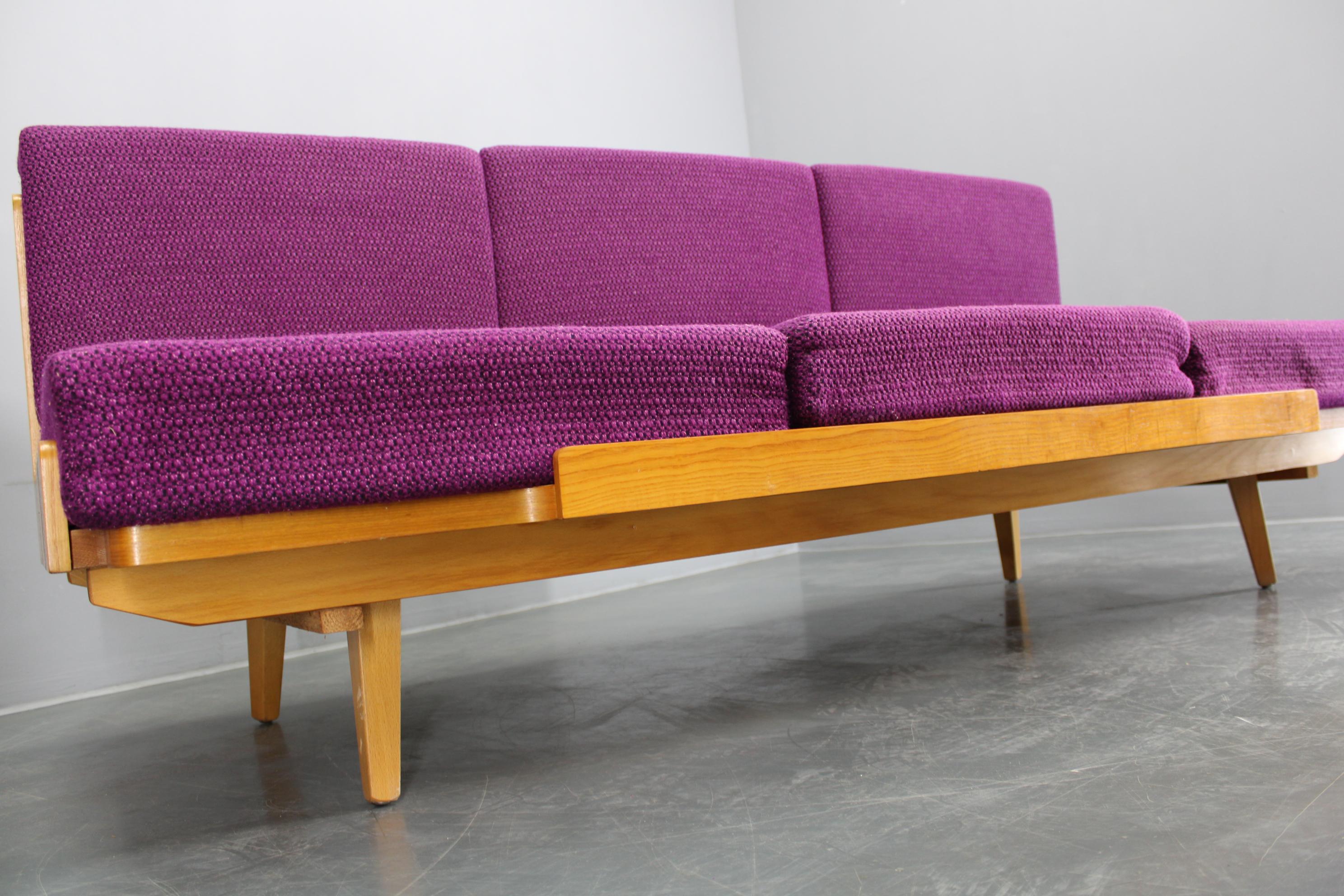 1960er Cabrio 3-Sitzer Sofa von Jitona, Tschechoslowakei im Angebot 7