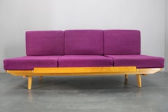 Divano convertibile a 3 posti degli anni '60 di Jitona, Cecoslovacchia
