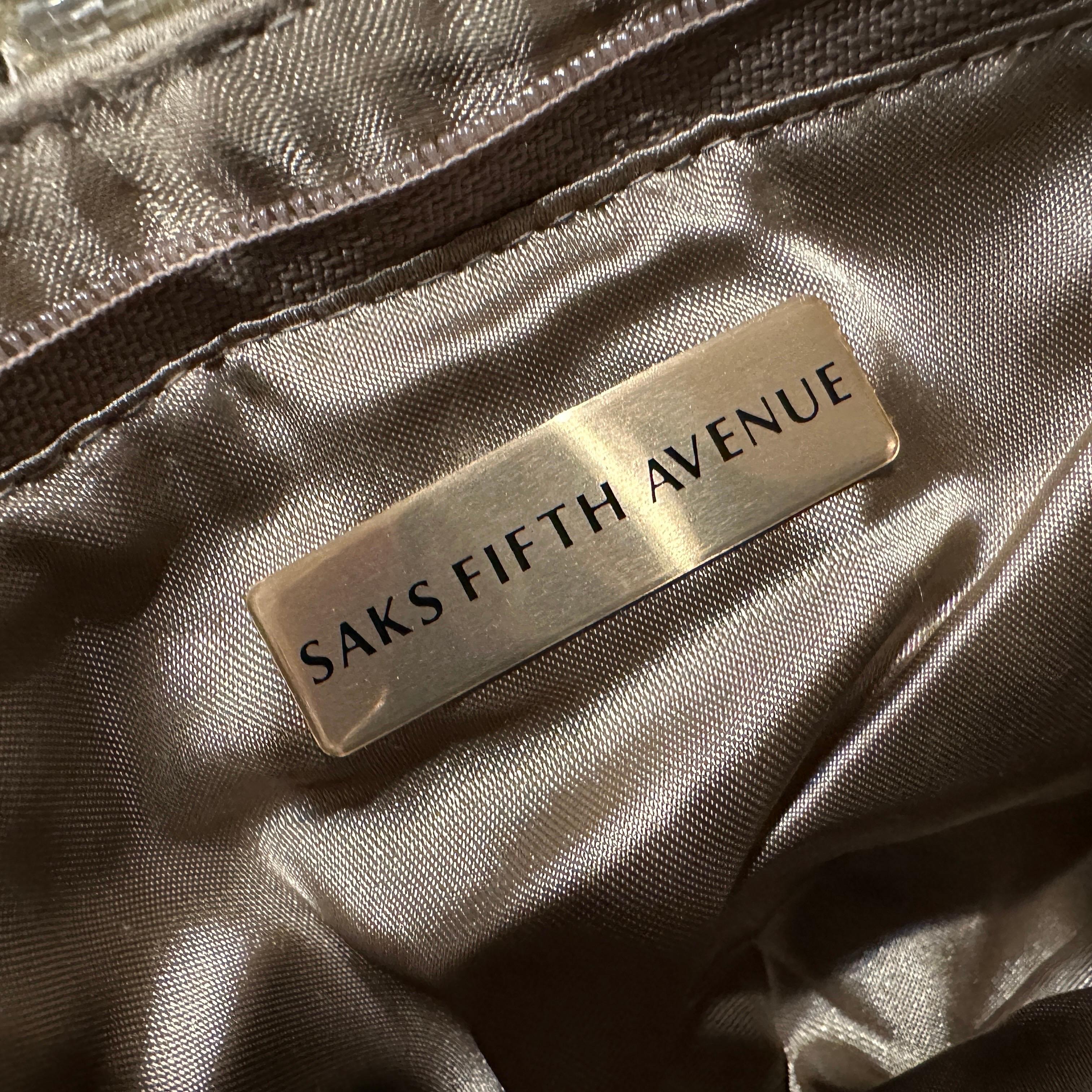 1960s Coppola e Toppo for Saks Fifth Avenue Crystal Evening Bag For Sale 11