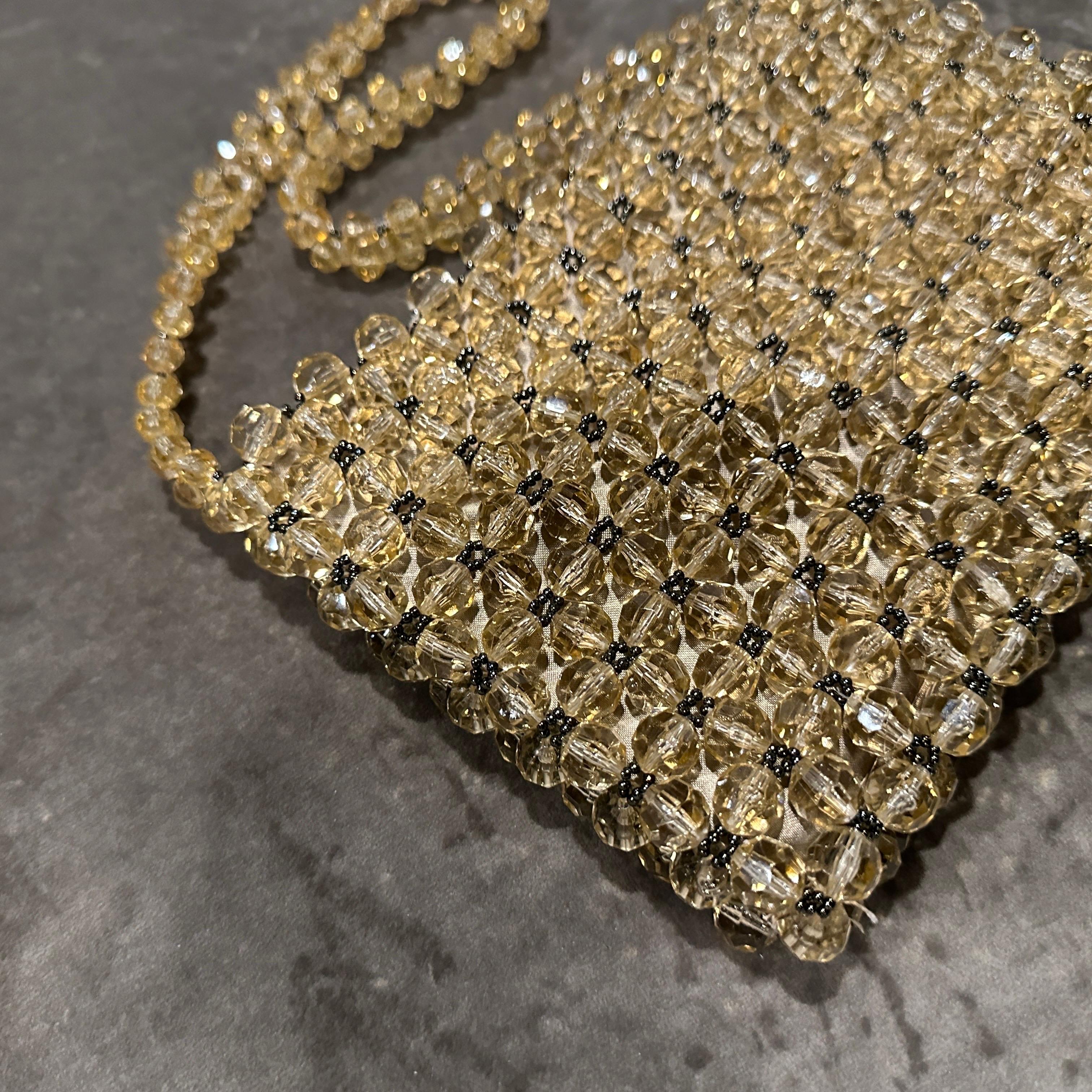 1960s Coppola e Toppo for Saks Fifth Avenue Crystal Evening Bag For Sale 2