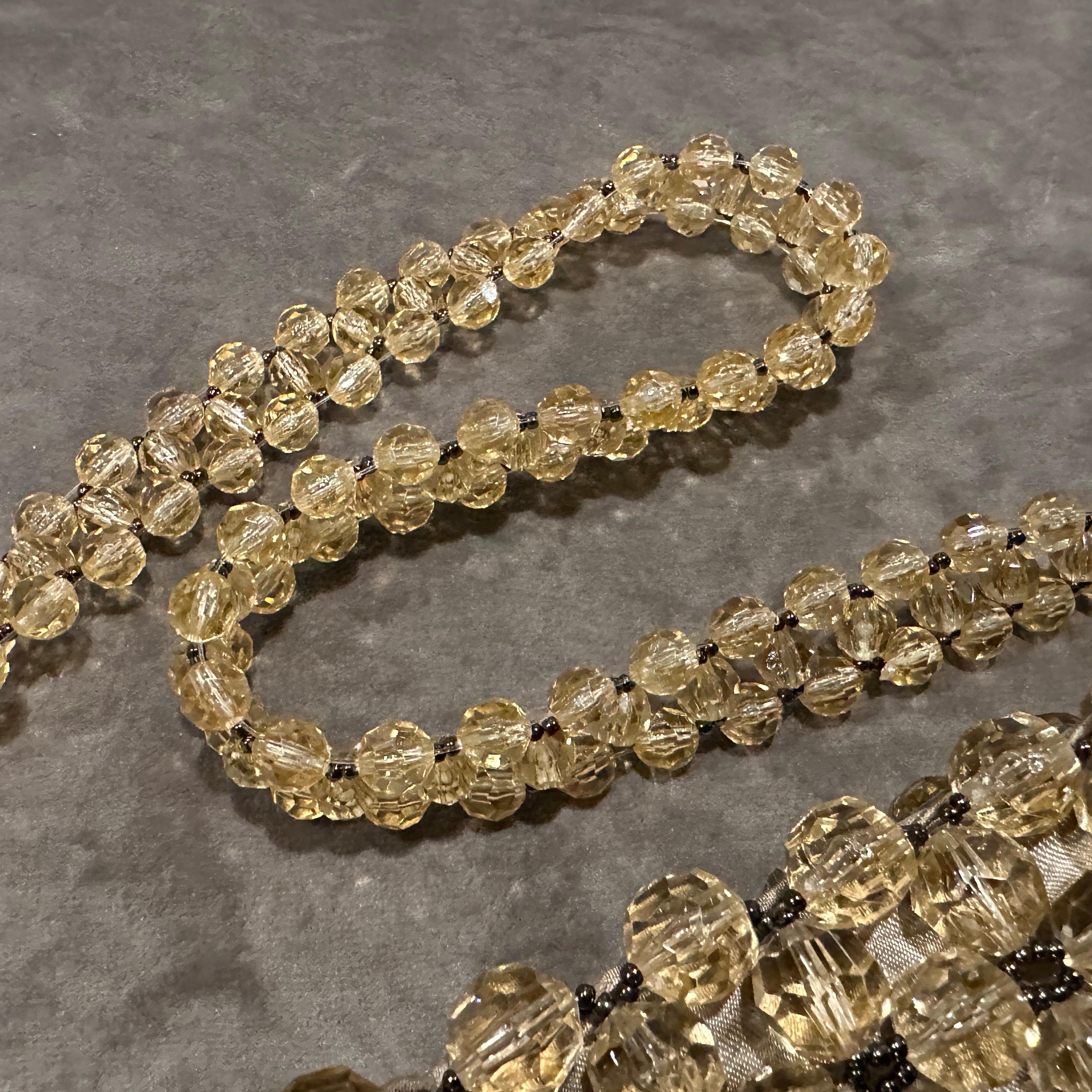 1960s Coppola e Toppo for Saks Fifth Avenue Crystal Evening Bag For Sale 3