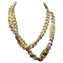 1960s Costume Jewelry Long Chain by Helen Rubinstein