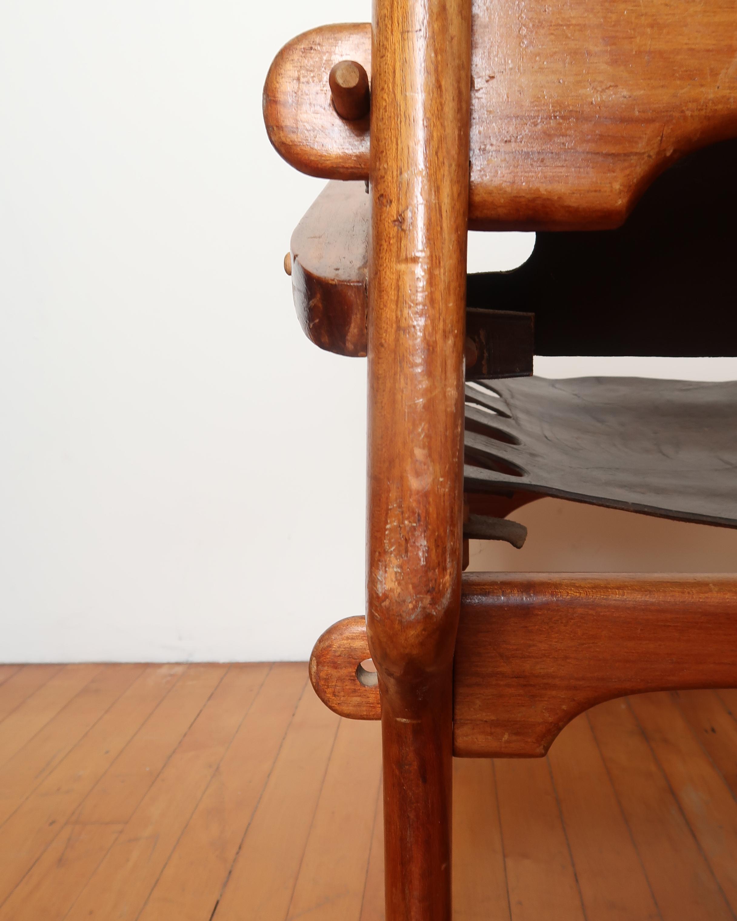 1960s Cotacachi Lounge Chair by Angel Pazmino for Muebles de Estilo For Sale 5