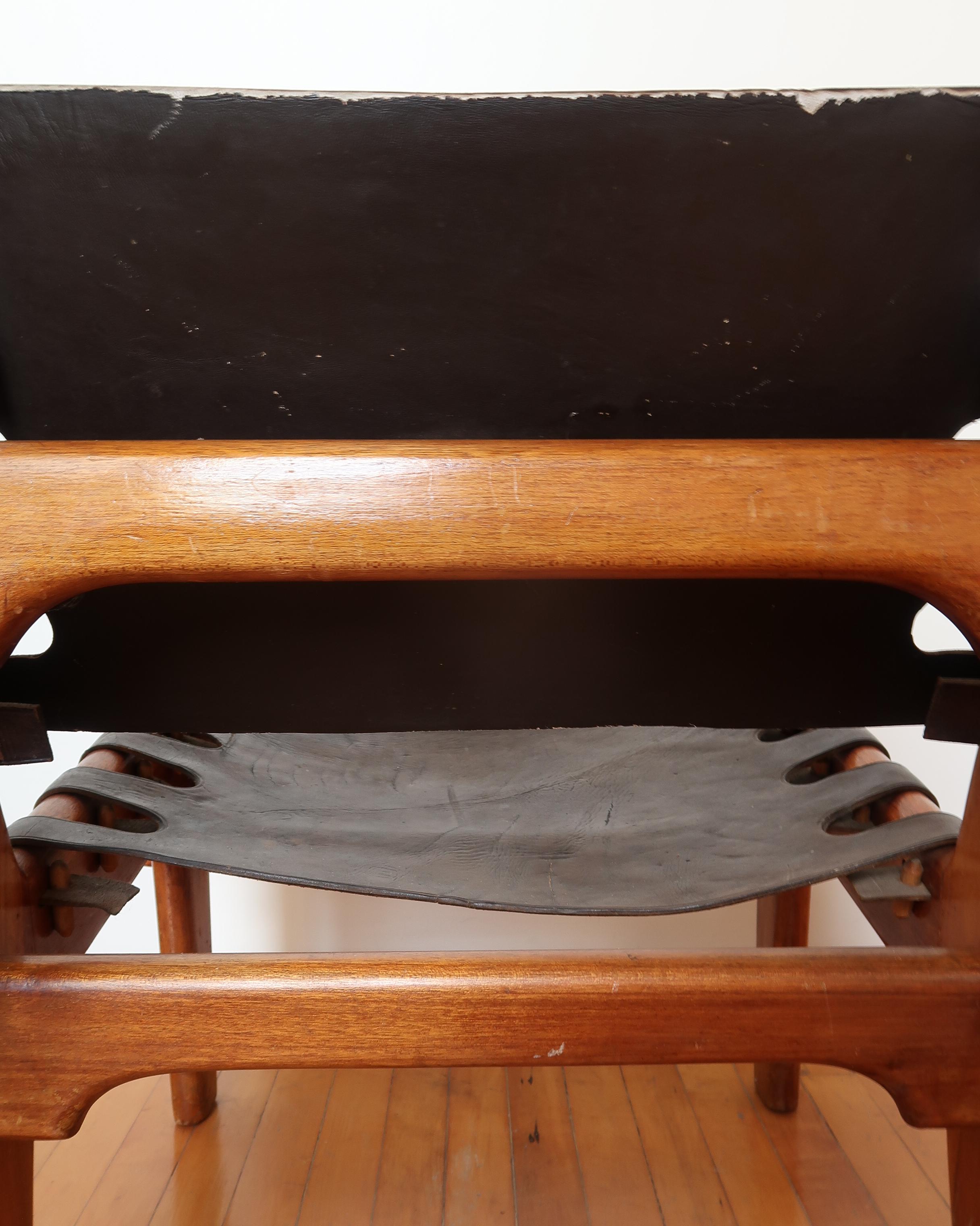 1960s Cotacachi Lounge Chair by Angel Pazmino for Muebles de Estilo For Sale 6
