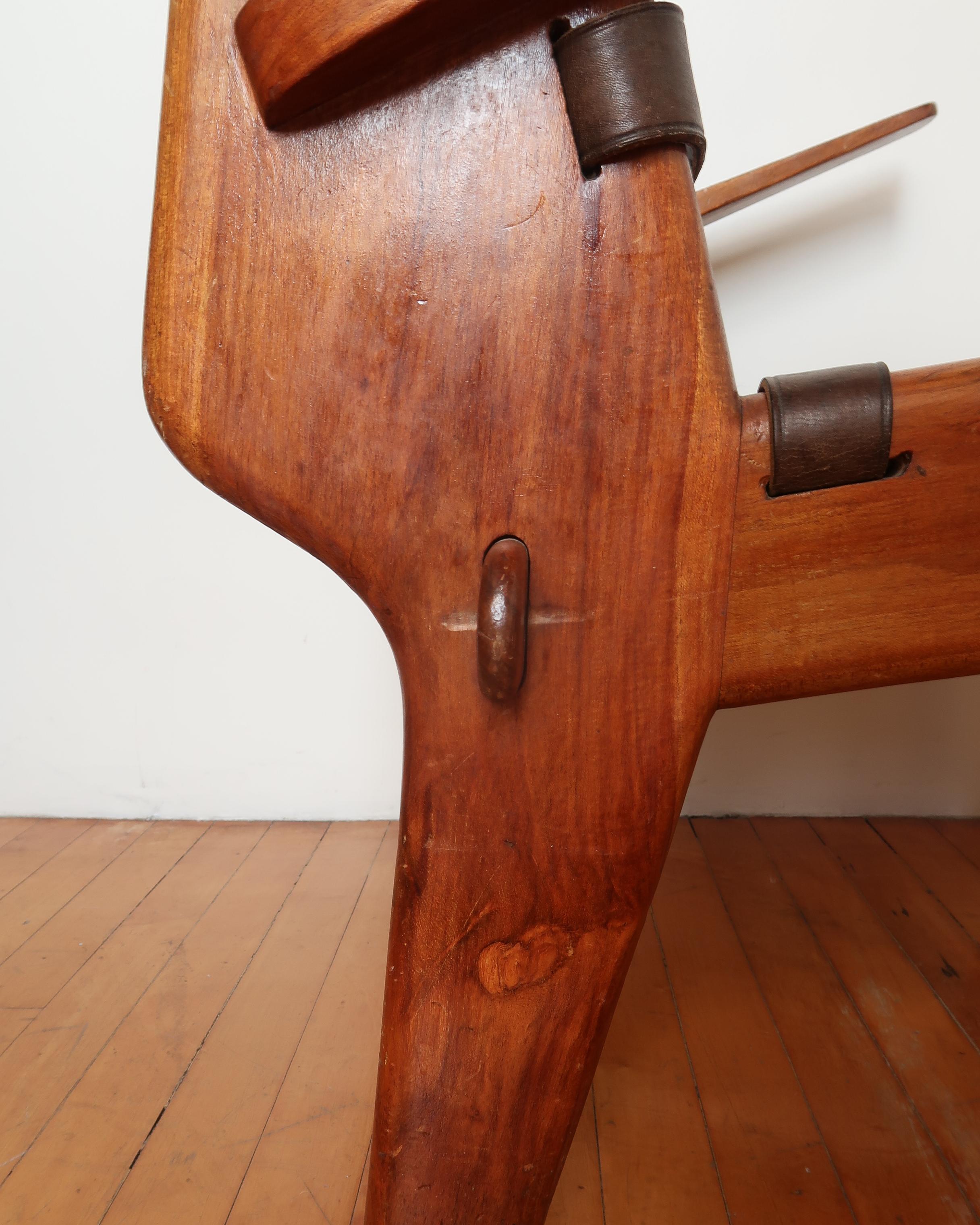 1960s Cotacachi Lounge Chair by Angel Pazmino for Muebles de Estilo For Sale 7