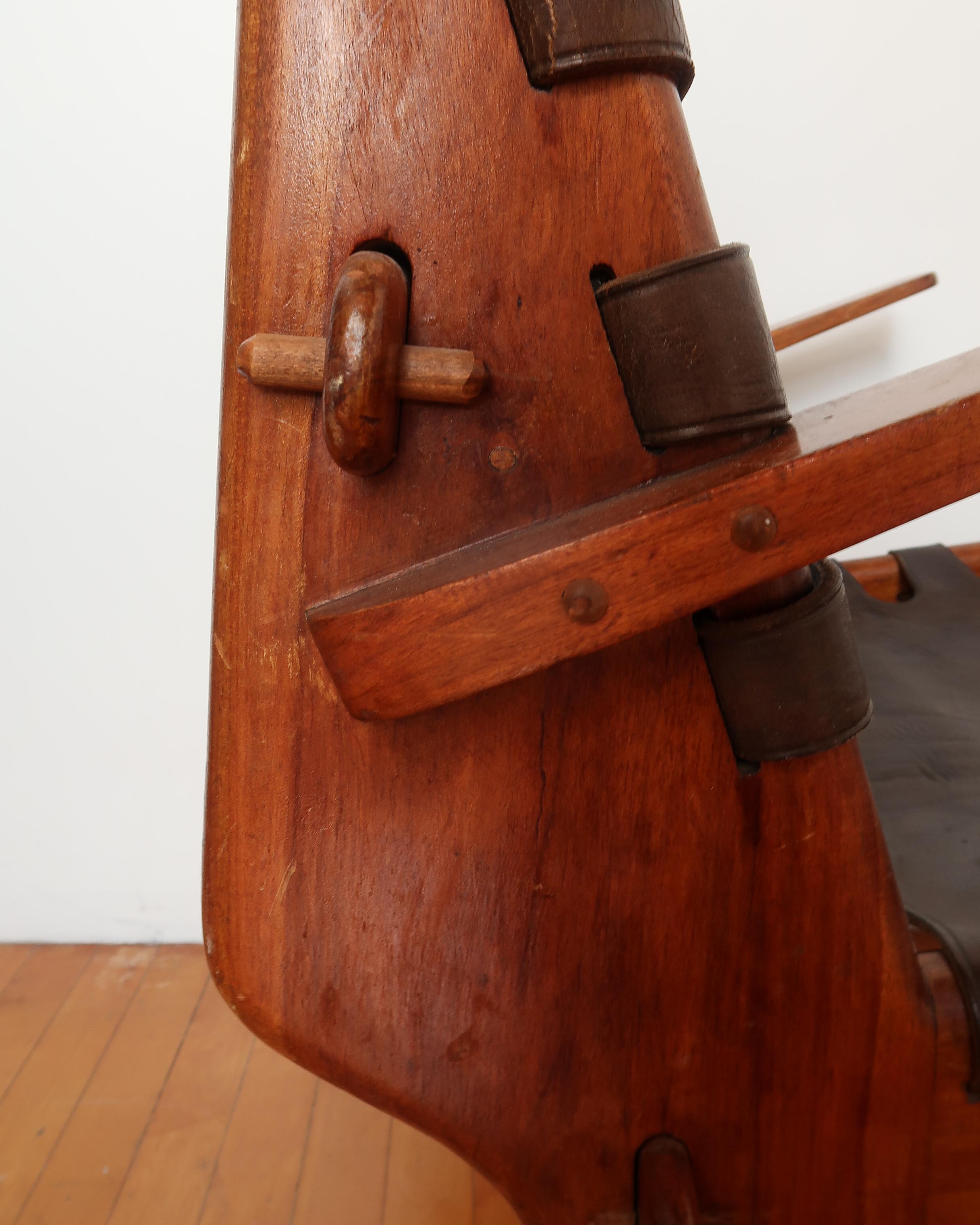 1960s Cotacachi Lounge Chair by Angel Pazmino for Muebles de Estilo For Sale 8