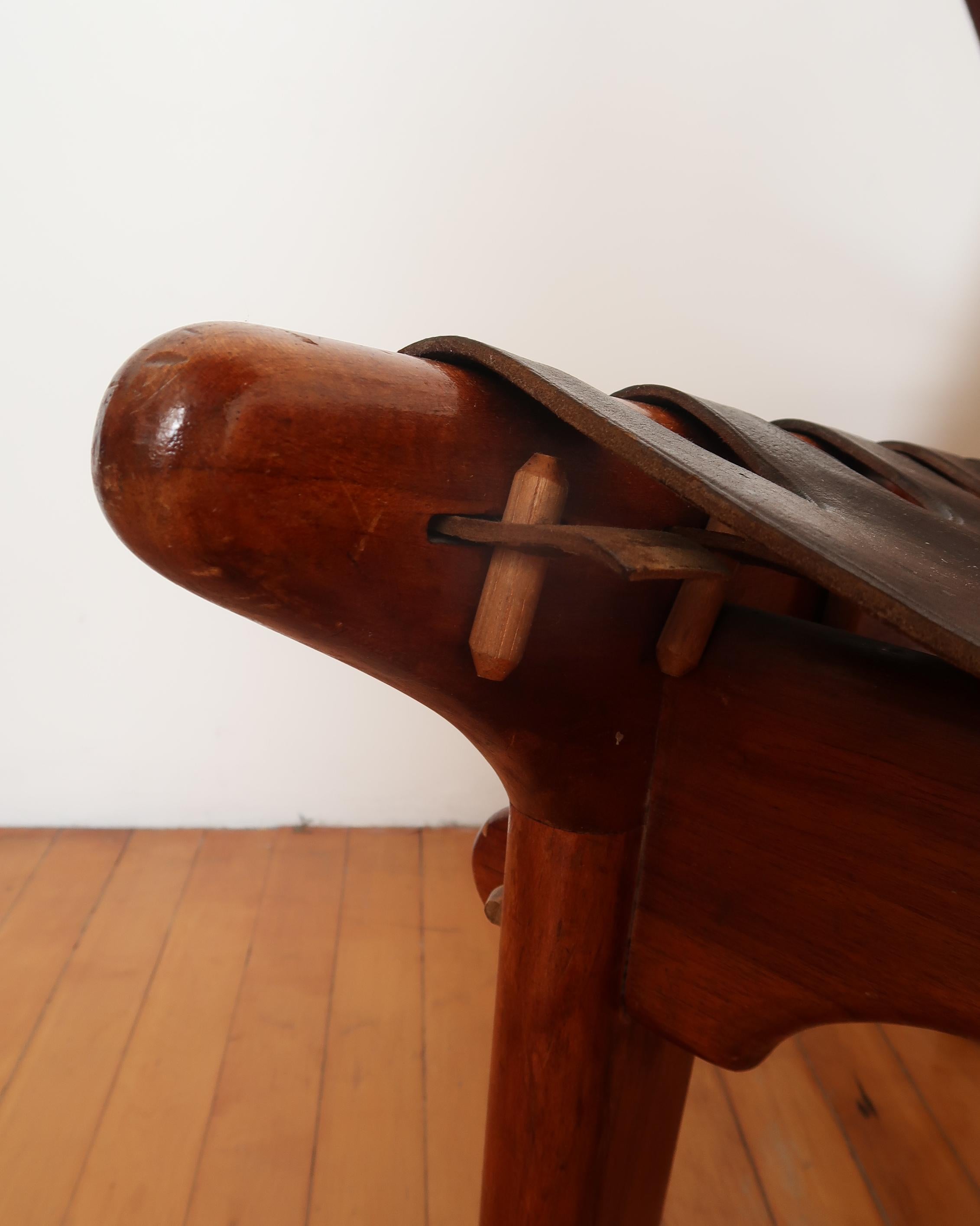1960s Cotacachi Lounge Chair by Angel Pazmino for Muebles de Estilo For Sale 9