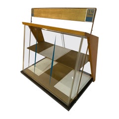 Vintage 1960s Counter Top Showcase