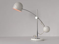 1960s Counterweight Arched Table Lamp, USA