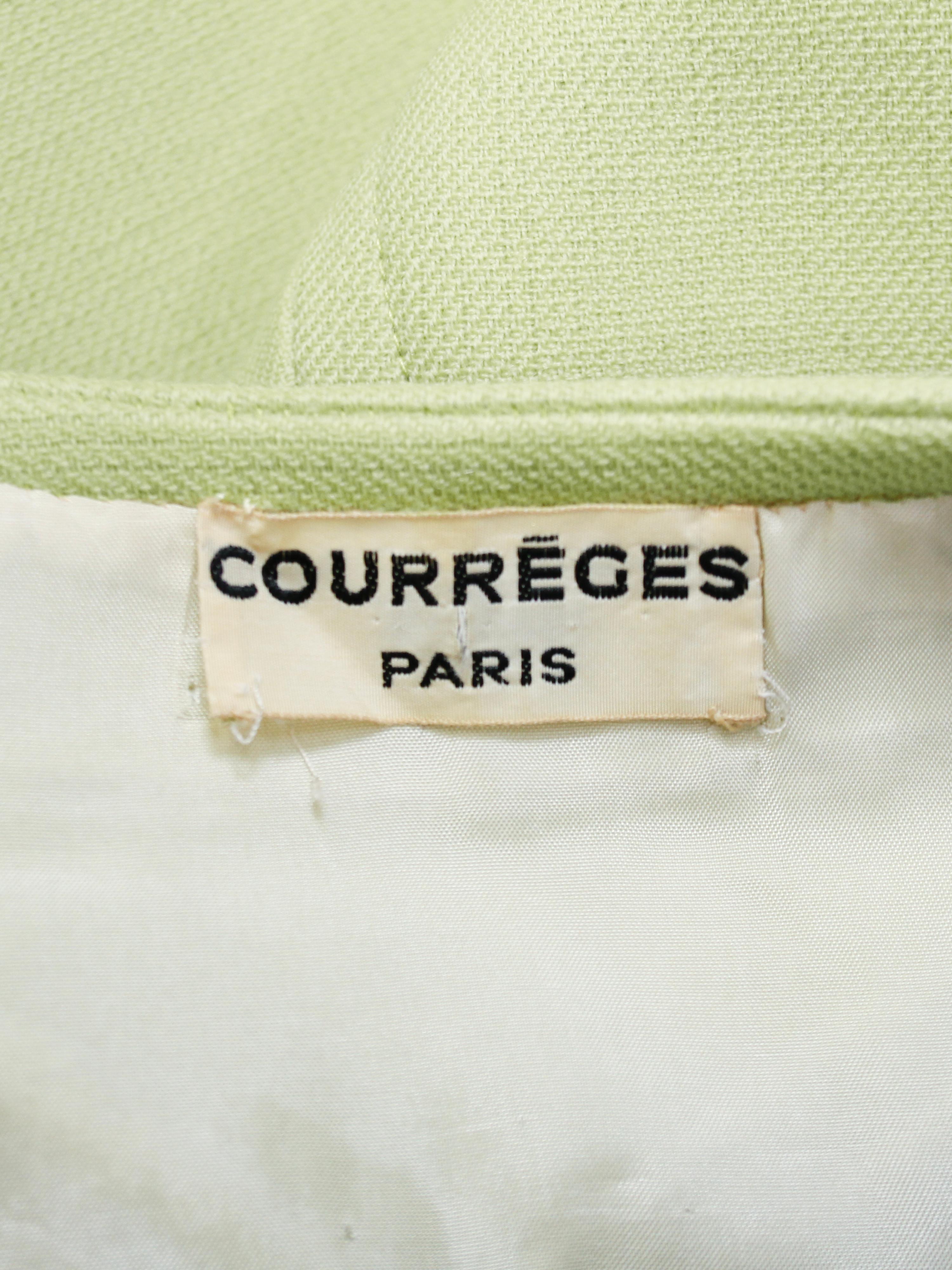 Abito Courreges degli anni '60 in Greene & Greene in vendita 2