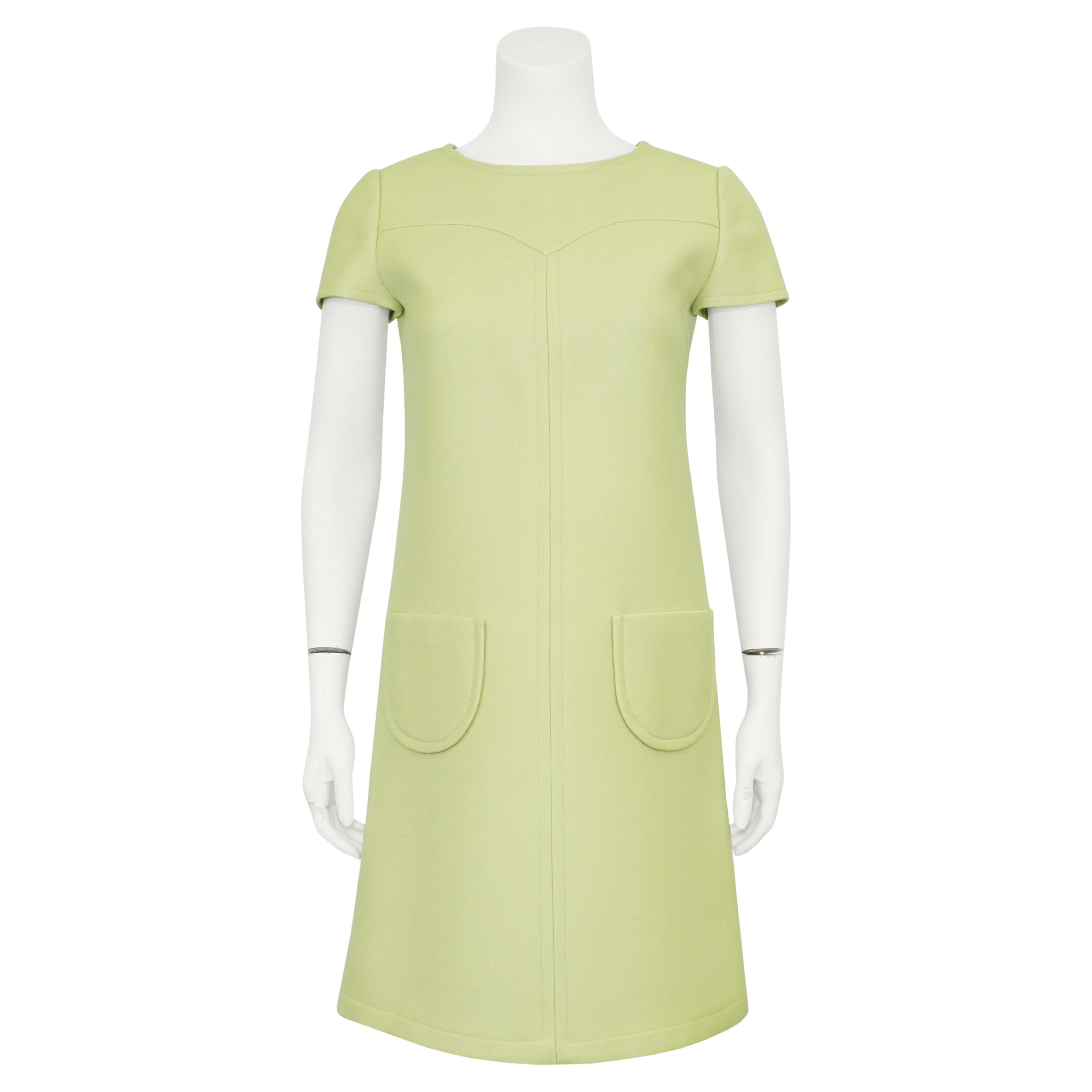 Abito Courreges degli anni '60 in Greene & Greene in vendita