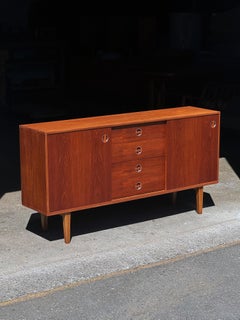 Credenza de los años 60 de Bräntorps Industrier en teca