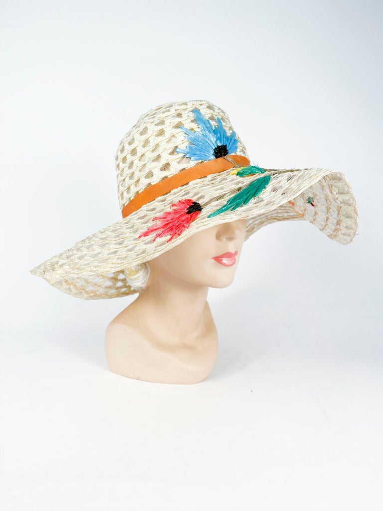 Carley | Raffia Flower