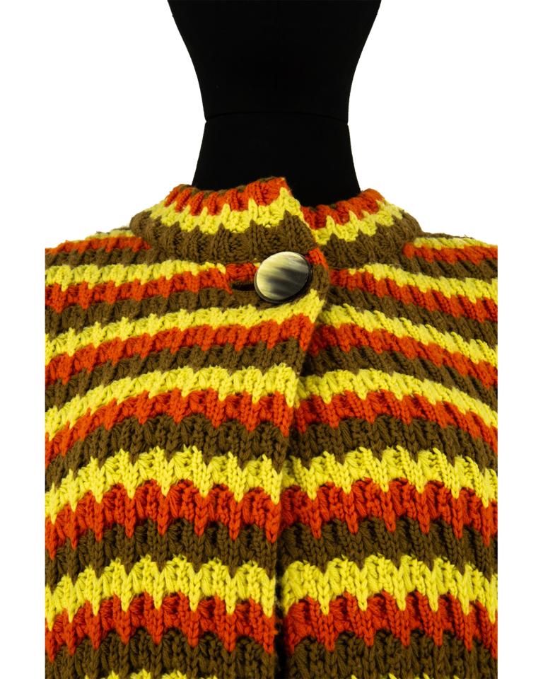crochet trench coat