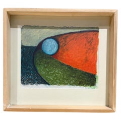 1960s Arte Cubista Forma Pintura Abstracta Estilo Paul Klee