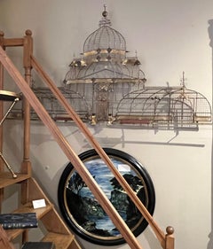 1960er Jahre Curtis Jeré San Francisco Conservatory of Flowers Metal Art Wandskulptur