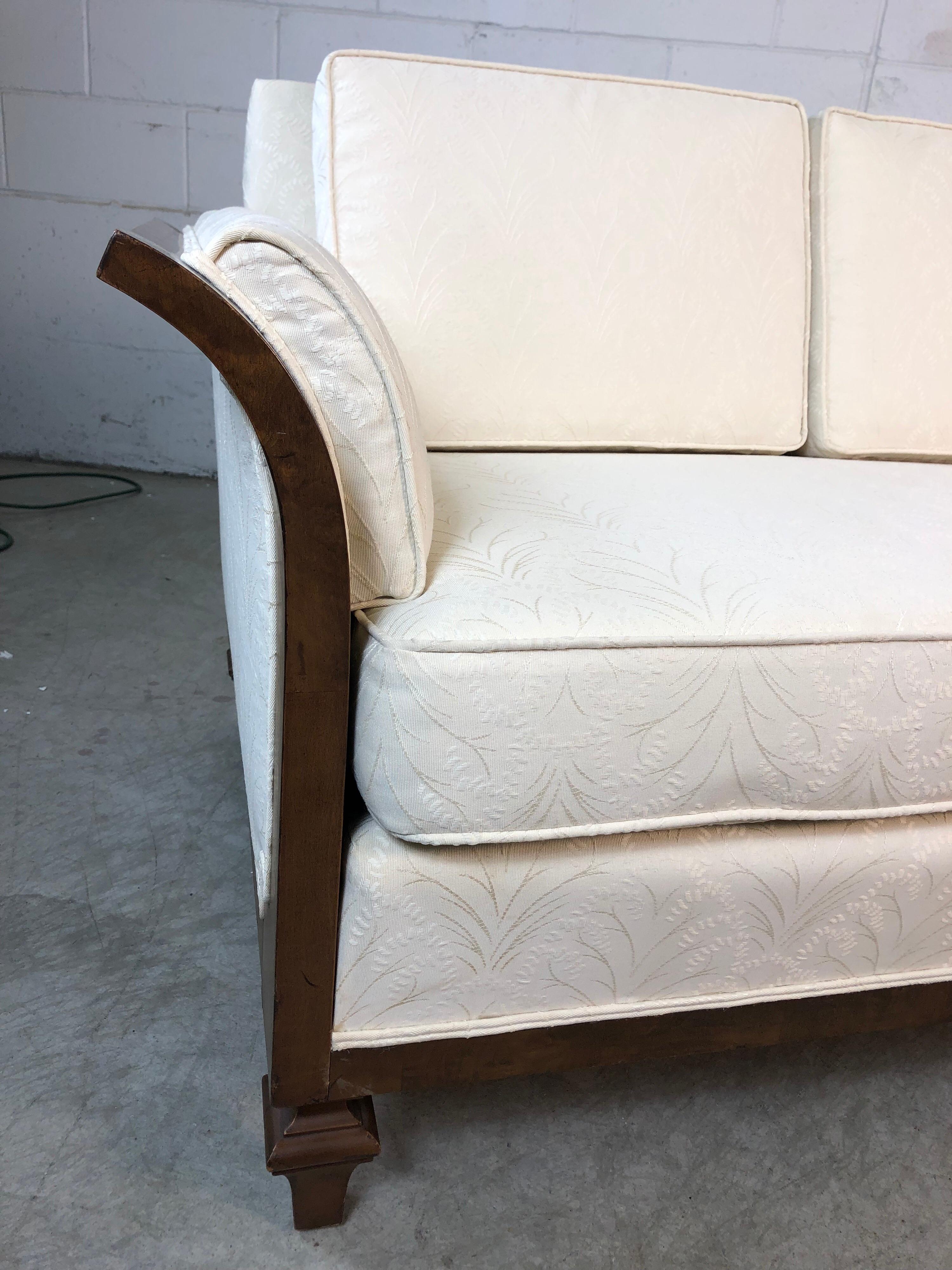 20th Century 1960s Curved Arm Sofa For Sale