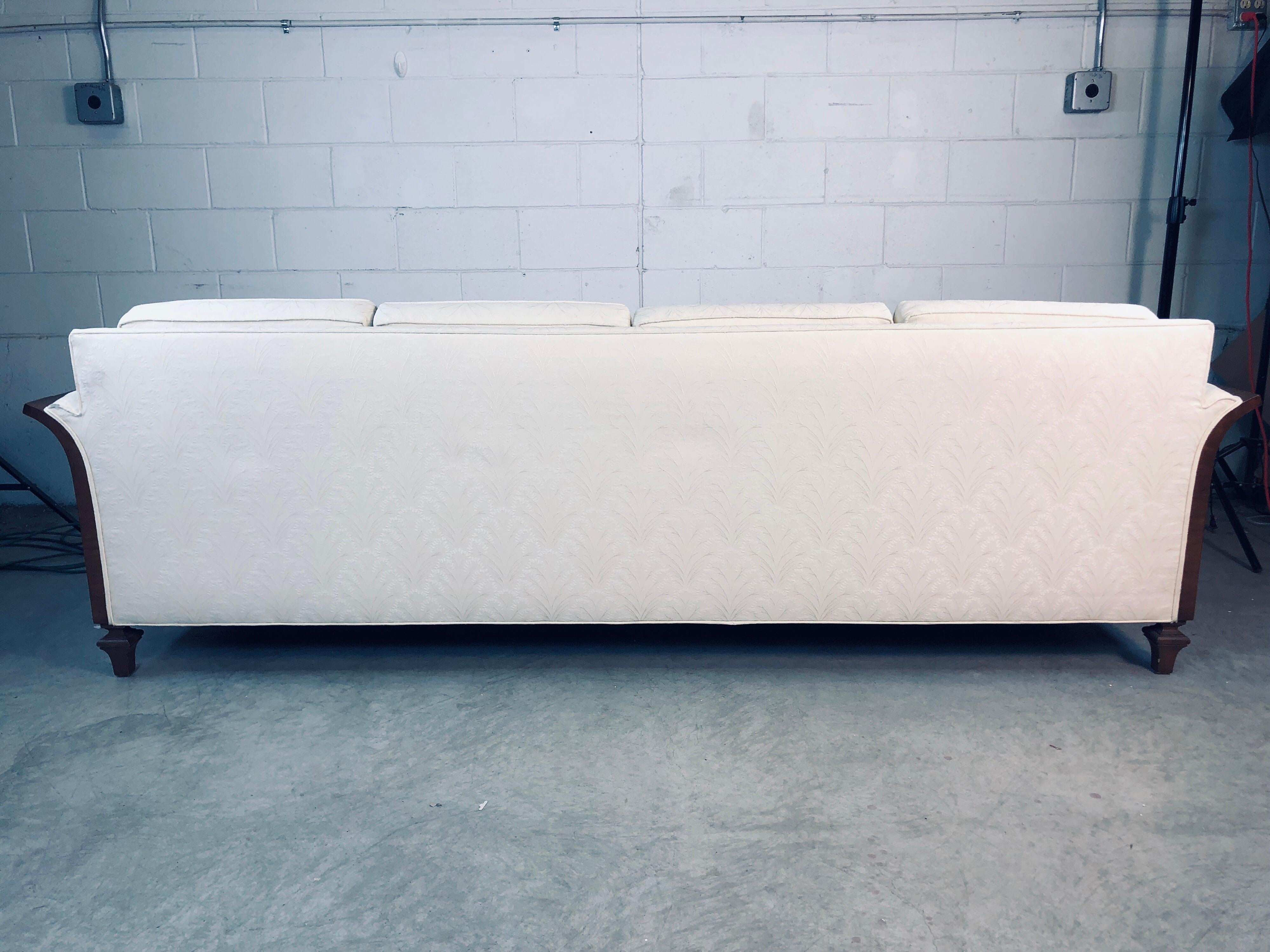 1960s Curved Arm Sofa For Sale 2