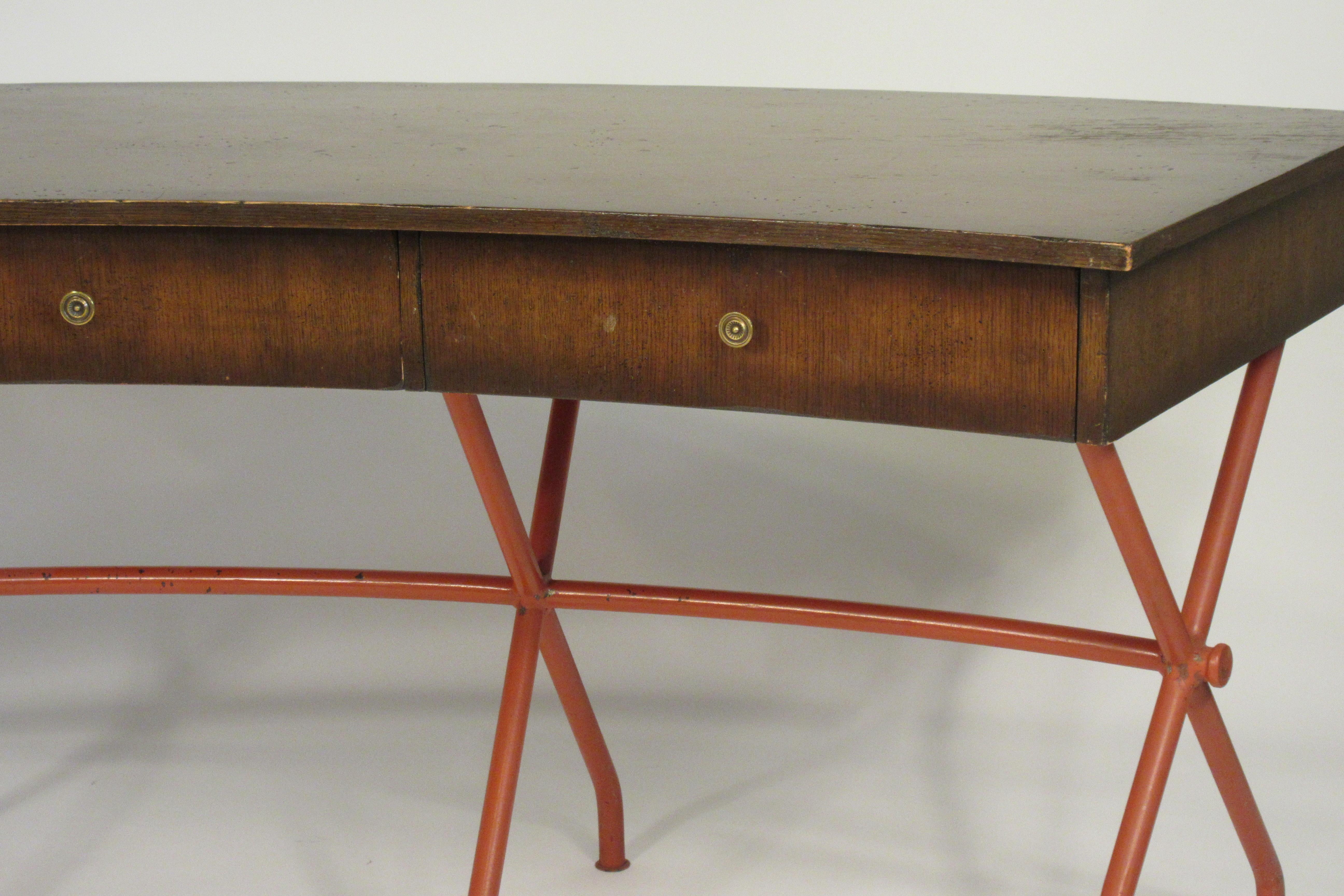1960s Curved Writing Desk 7