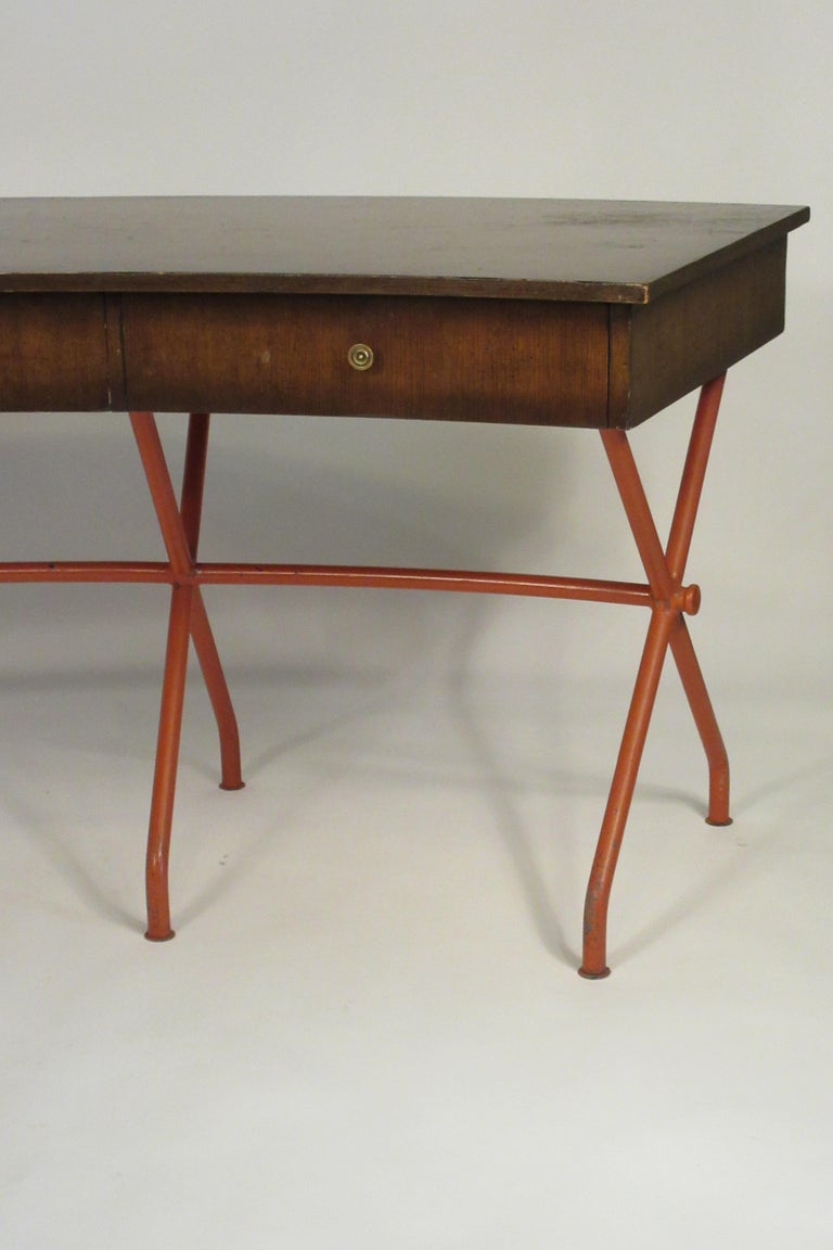 1960s Curved Writing Desk at 1stDibs