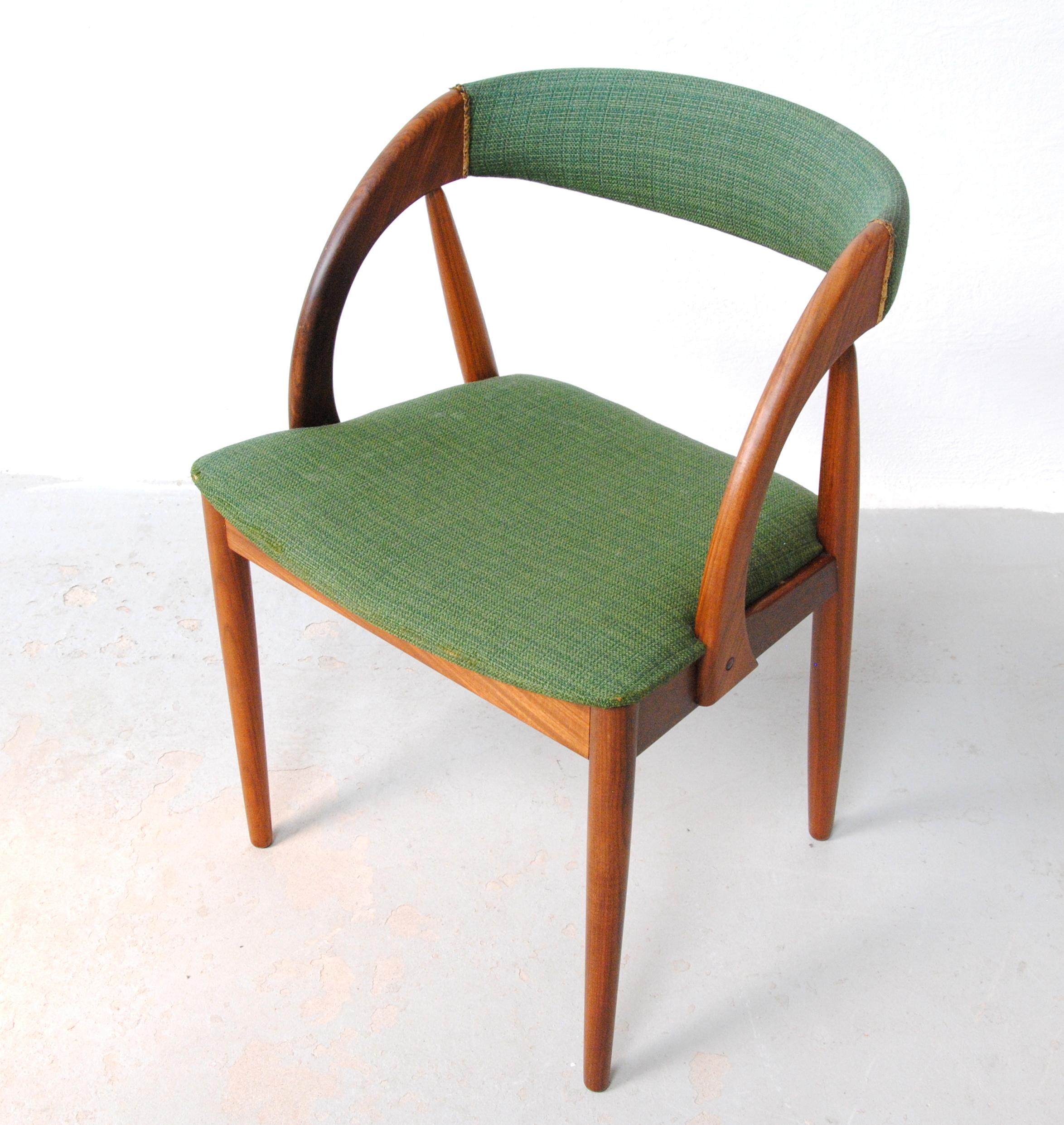 Sedie in teak danese Johannes Andersen personalizzabili degli anni '60 in ottime condizioni in vendita 2