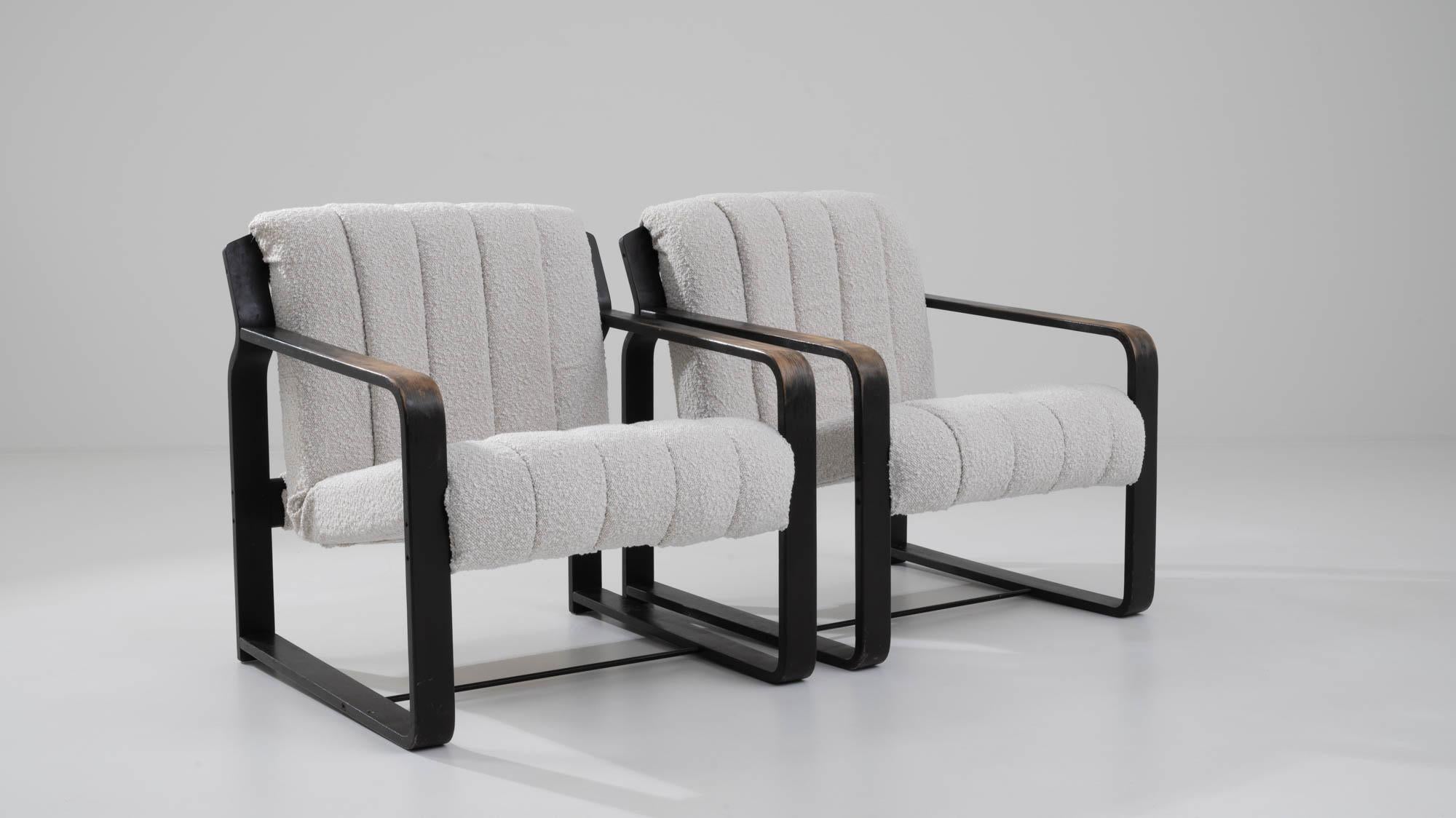 1960s Czech Armchairs by Ludvik Volak, a Pair For Sale 3