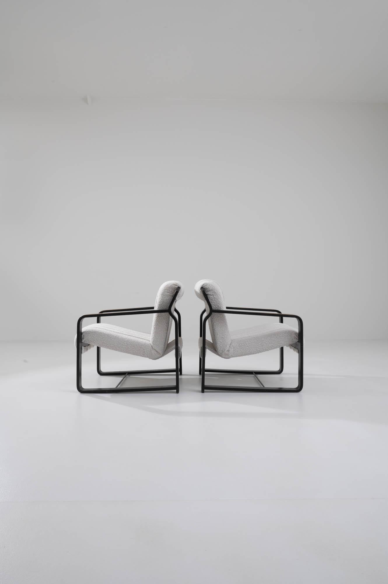 20th Century 1960s Czech Armchairs by Ludvik Volak, a Pair For Sale