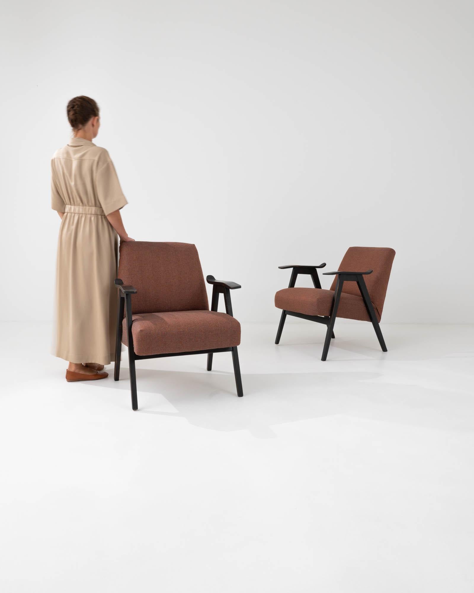 Mid-Century Modern Paire de fauteuils tchèques des années 1960 par Tatra en vente