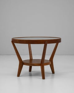 1960s Czech Art Deco Coffee Table By K. Kozelka & A. Kropacek