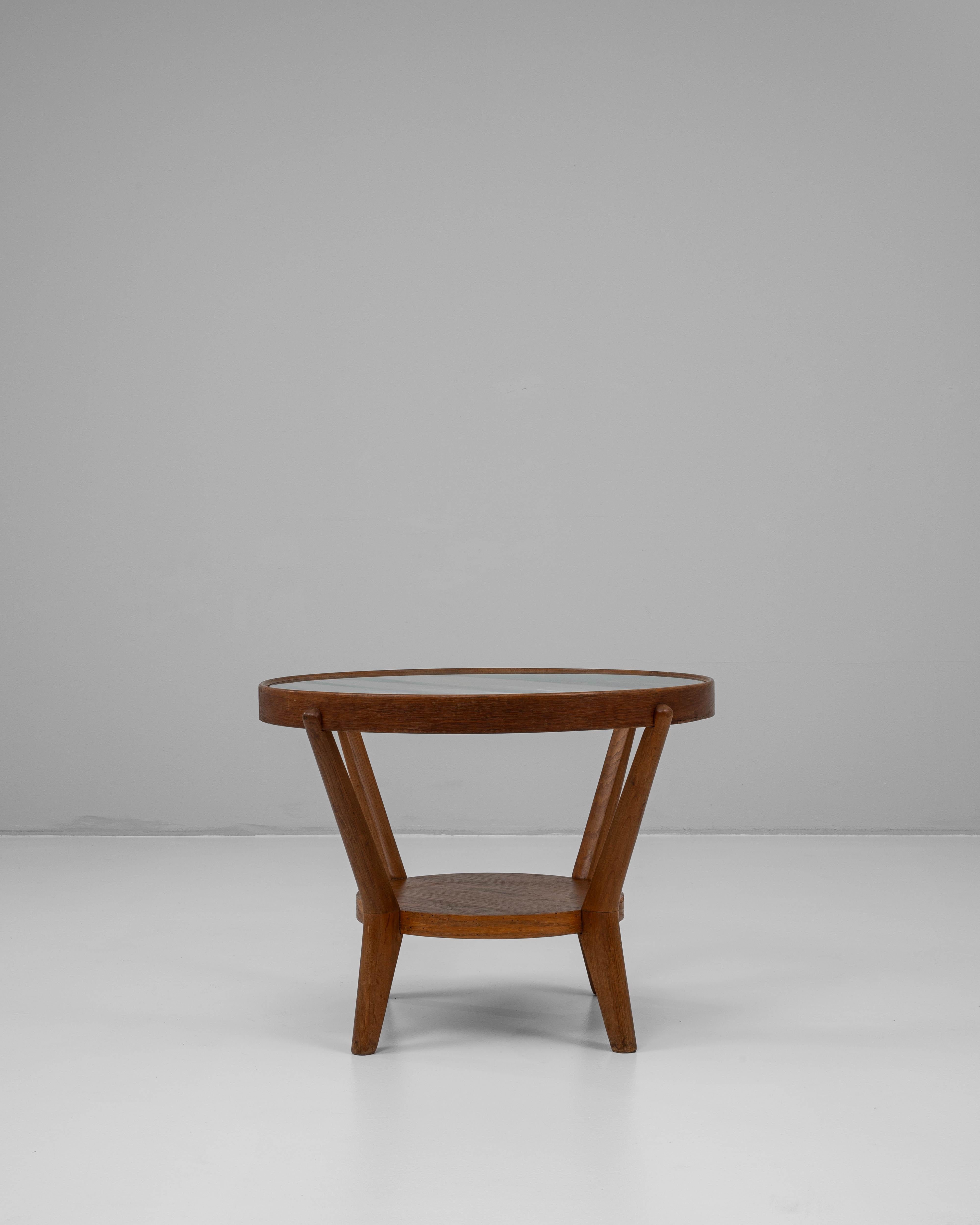 Tchèque Table basse Art déco tchèque des années 1960 par K. Kozelka & A. Kropacek en vente