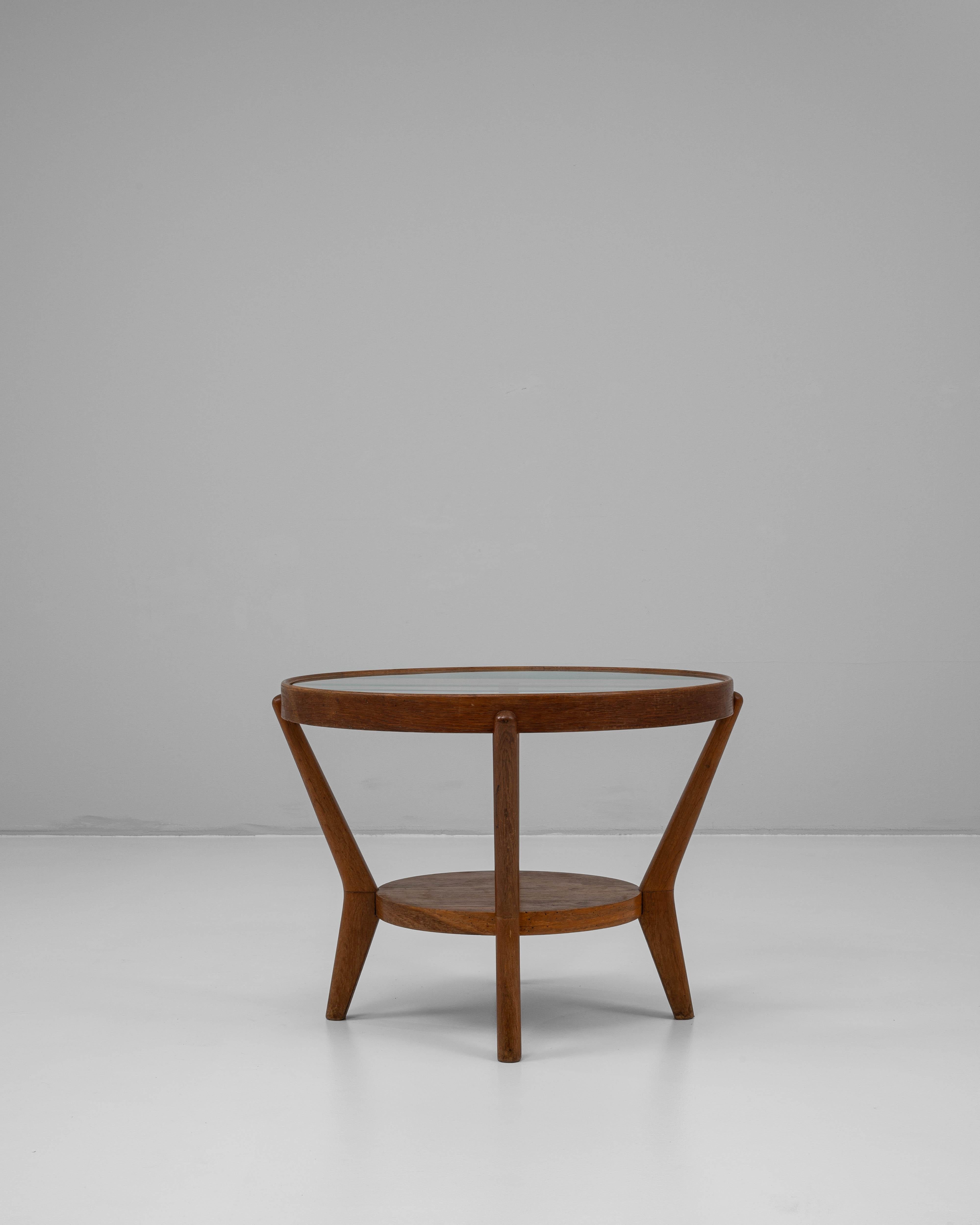 20ième siècle Table basse Art déco tchèque des années 1960 par K. Kozelka & A. Kropacek en vente