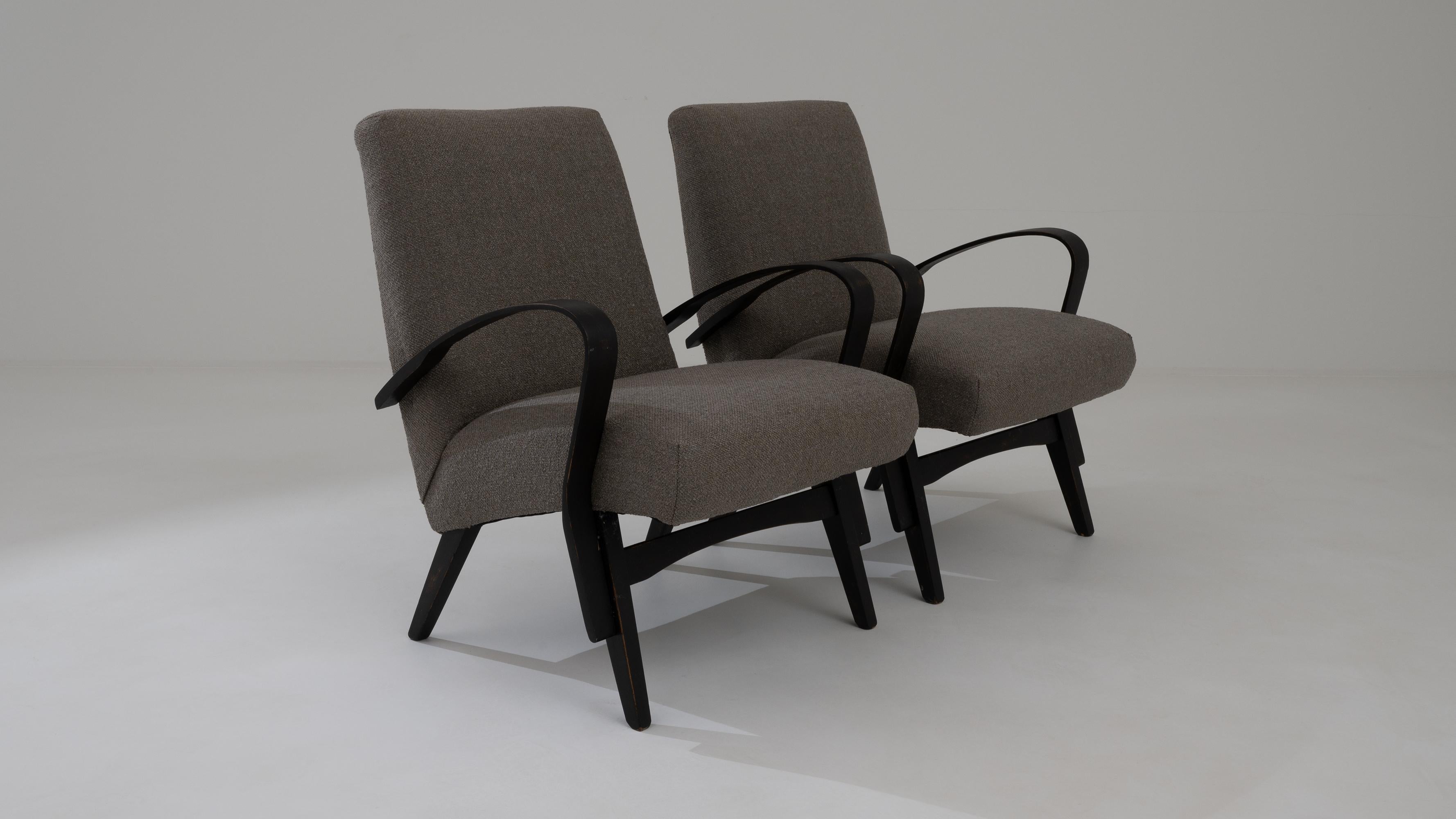 1960s Czech Bentwood Armchairs by Tatra For Sale 4