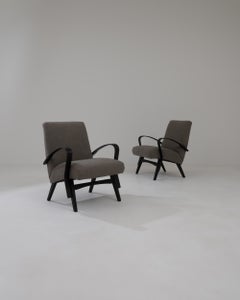 1960s Czech Bentwood Armchairs by Tatra
