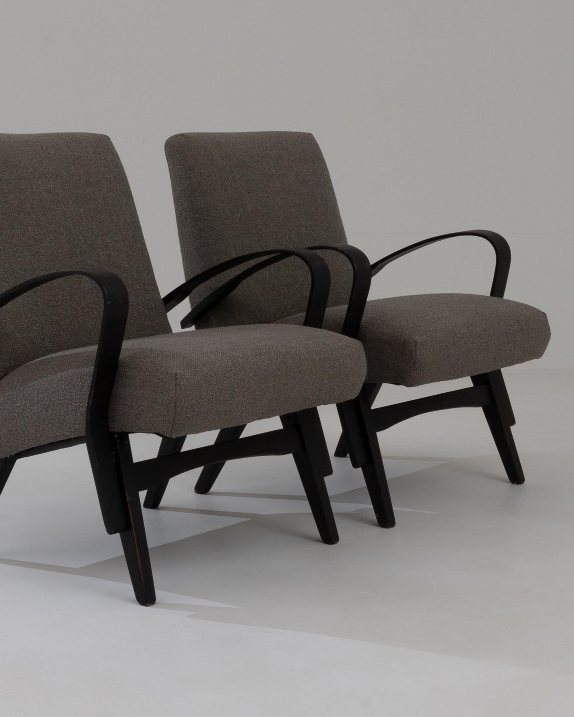 1960s Czech Bentwood Armchairs by Tatra For Sale 2