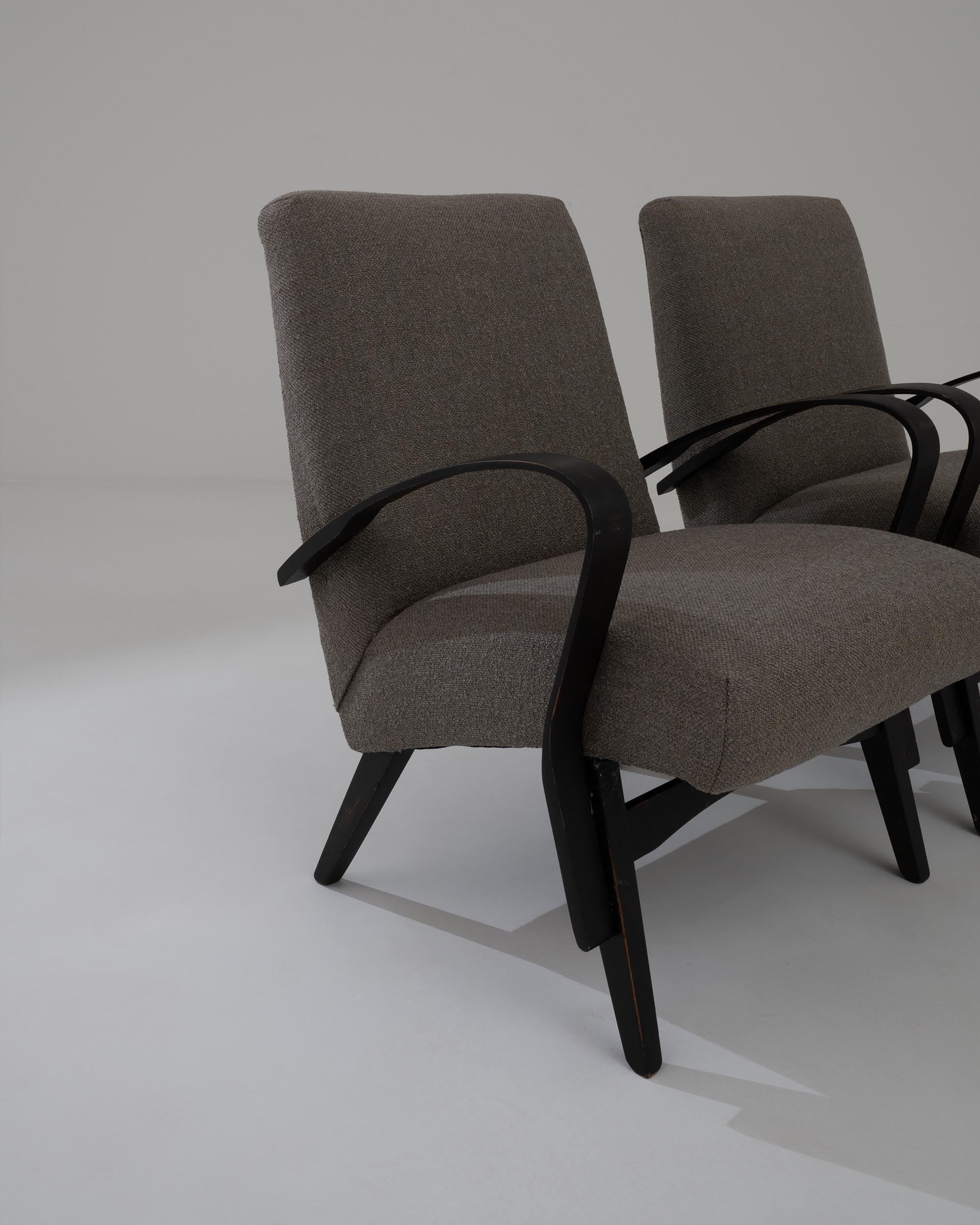 1960s Czech Bentwood Armchairs by Tatra For Sale 3