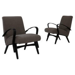 Retro 1960s Czech Bentwood Armchairs by Tatra