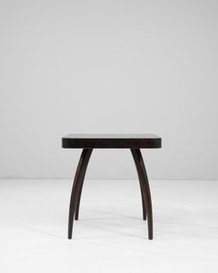 1960s Czech Black Patinated Spider Table By J. Halabala