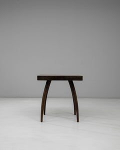 1960er Jahre Tschechische schwarz patiniert Spinne Tabelle von J. Halabala