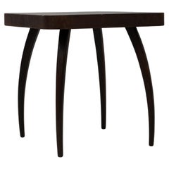 1960s Czech Black Patinated Spider Table By J. Halabala