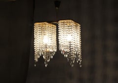 1960s Czech Crystal Chandelier