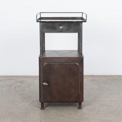 1960s Czech Metal Side Table