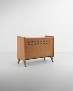 1960s Czech Mid-Century Modern Teak Stereo Cabinet