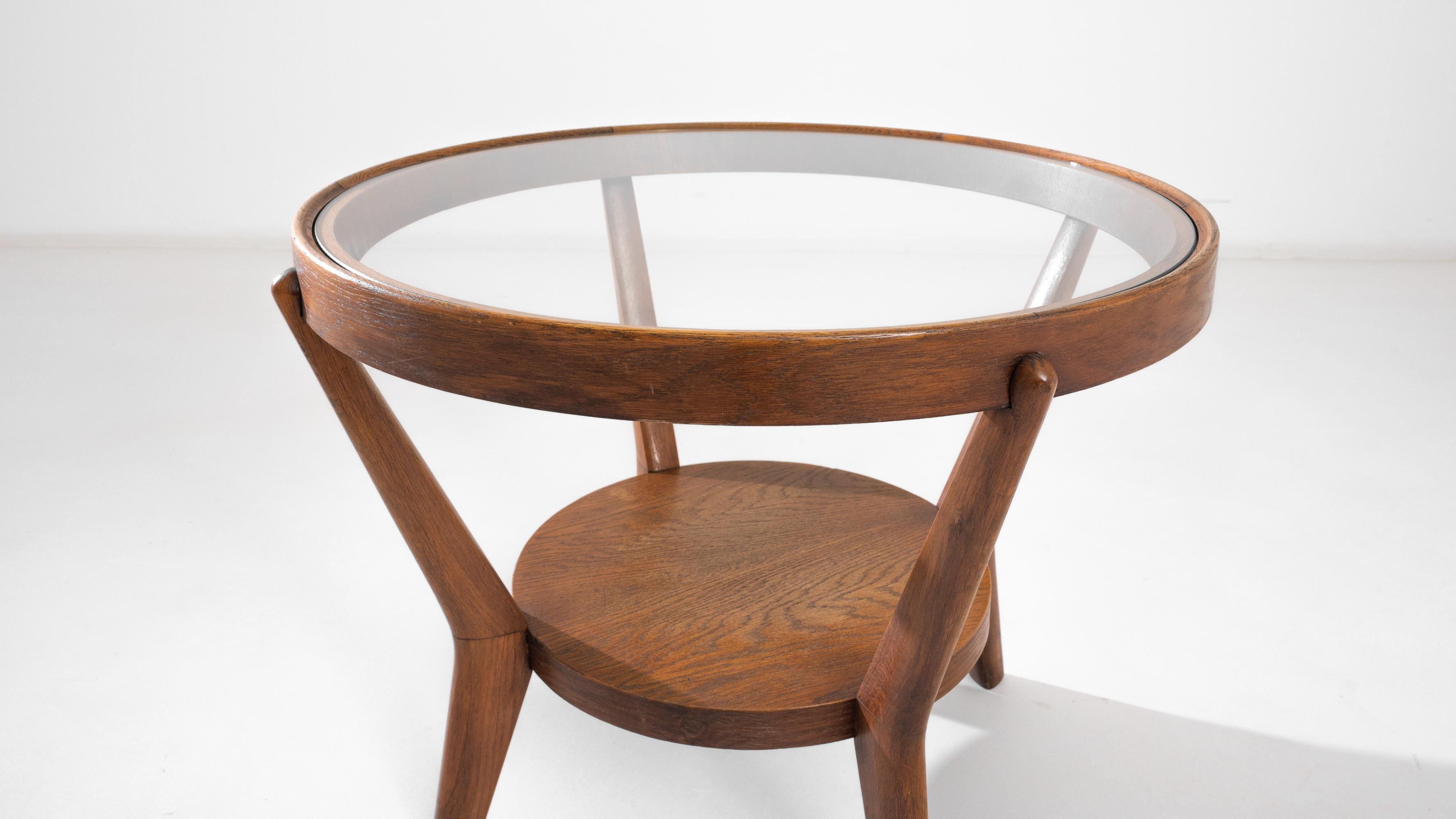 Mid-20th Century 1960s, Czech Modernist Coffee Table by K. Kozelka & a. Kropáček