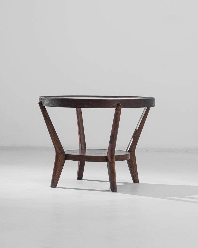 1960s Czech Modernist Coffee Table by K. Kozelka & A. Kropáček For Sale 3